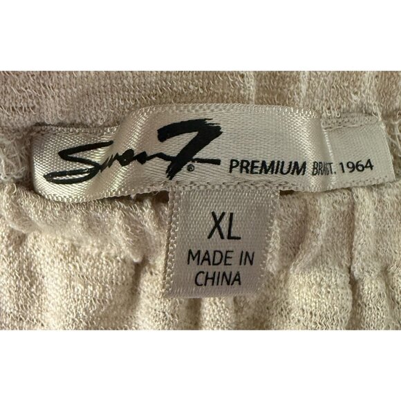 Seven7 Womens XL Ombre Knit Split Bell Sleeve Top On/Off Shoulder Green Lavender - Picture 5 of 8